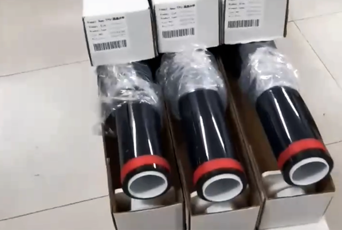 Glänzendes Schwarz 1,52*15m selbst heilende ppf 3M tpu Lacks chutz folie nano beschichtet, nicht vergilbend TPU PPF