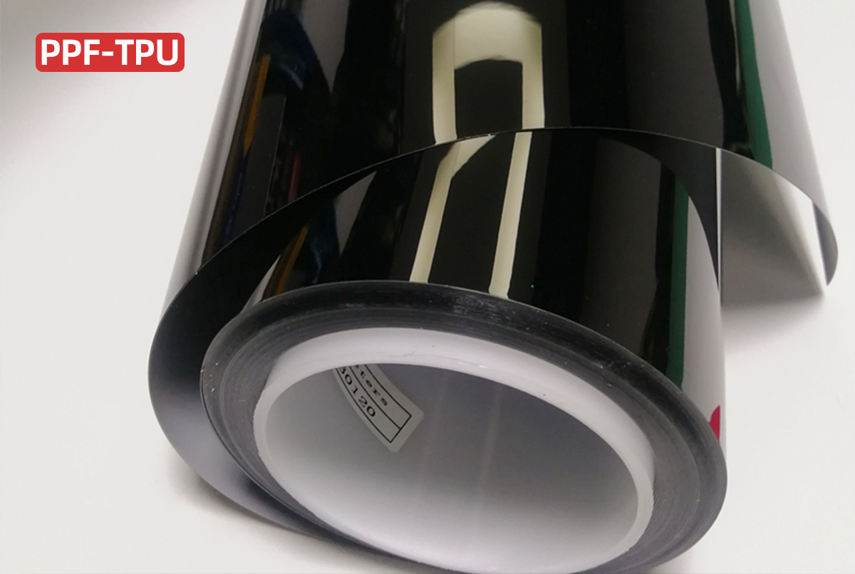 High Bright Glossy Black TPH Auto lacks chutz PPF Film wärme Selbst heilend für Autos Körperschutz